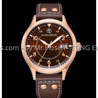 Alain Delon Pilot Watch Quartz AD489-1545
